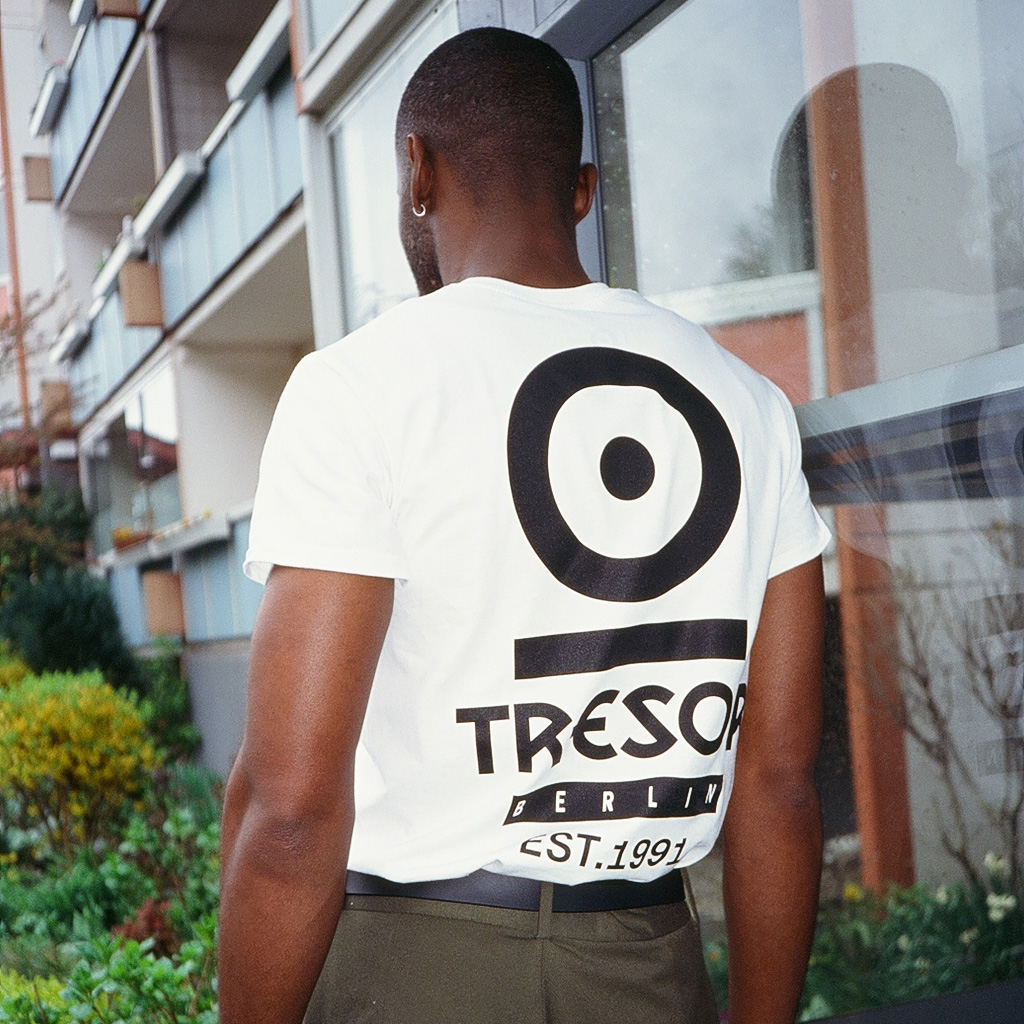 krak Stille og rolig helt bestemt Tresor Classic T-Shirt - White + Black | Tresor Berlin