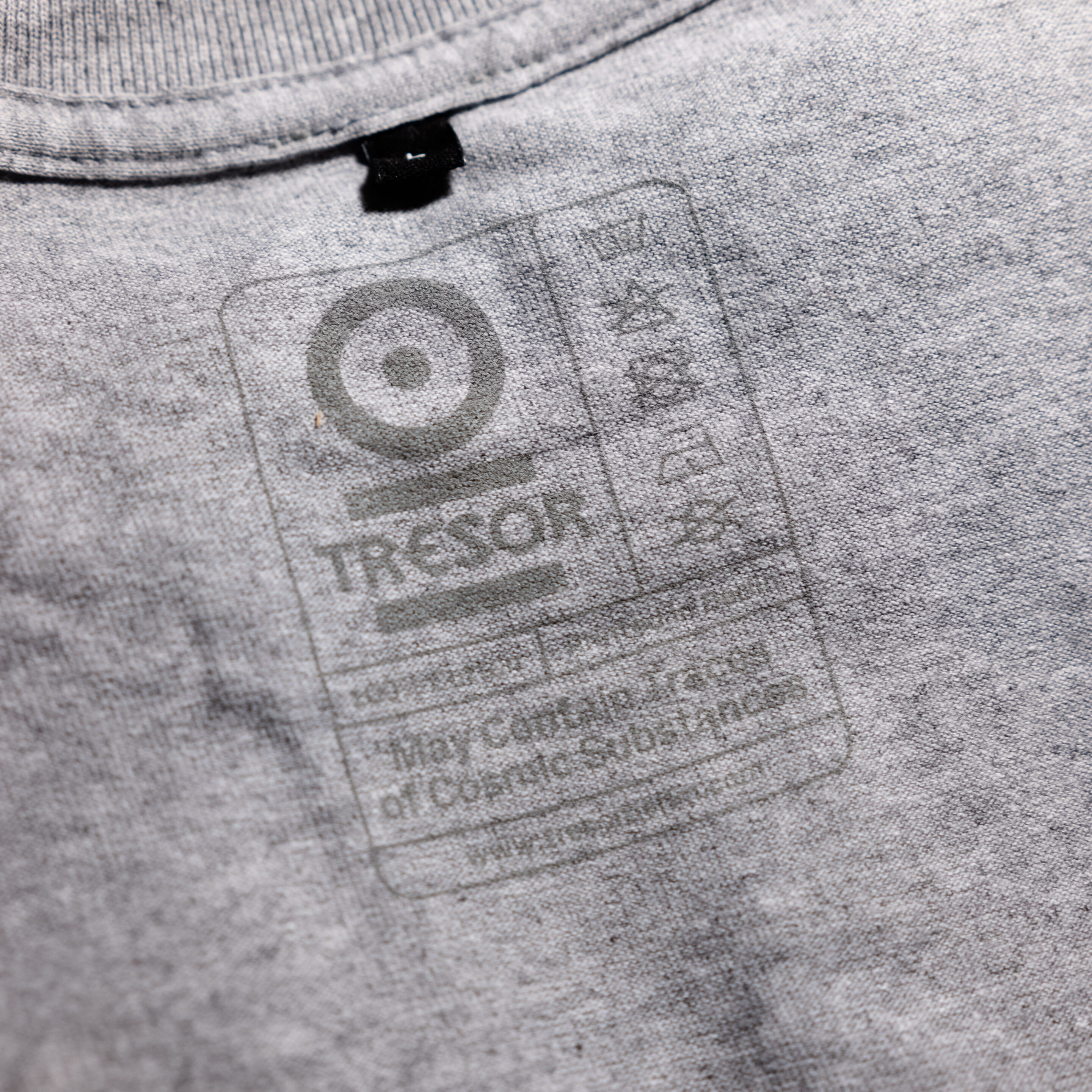 Tresor Classic T-Shirt - Berlin Heather + Tresor Teal Grey 