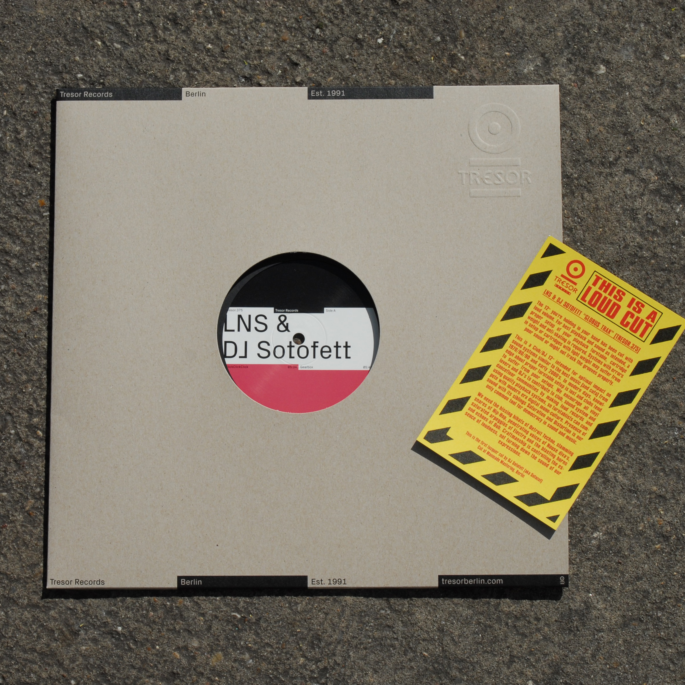 LNS & DJ Sotofett | Globus Trax | Tresor.375 | 12