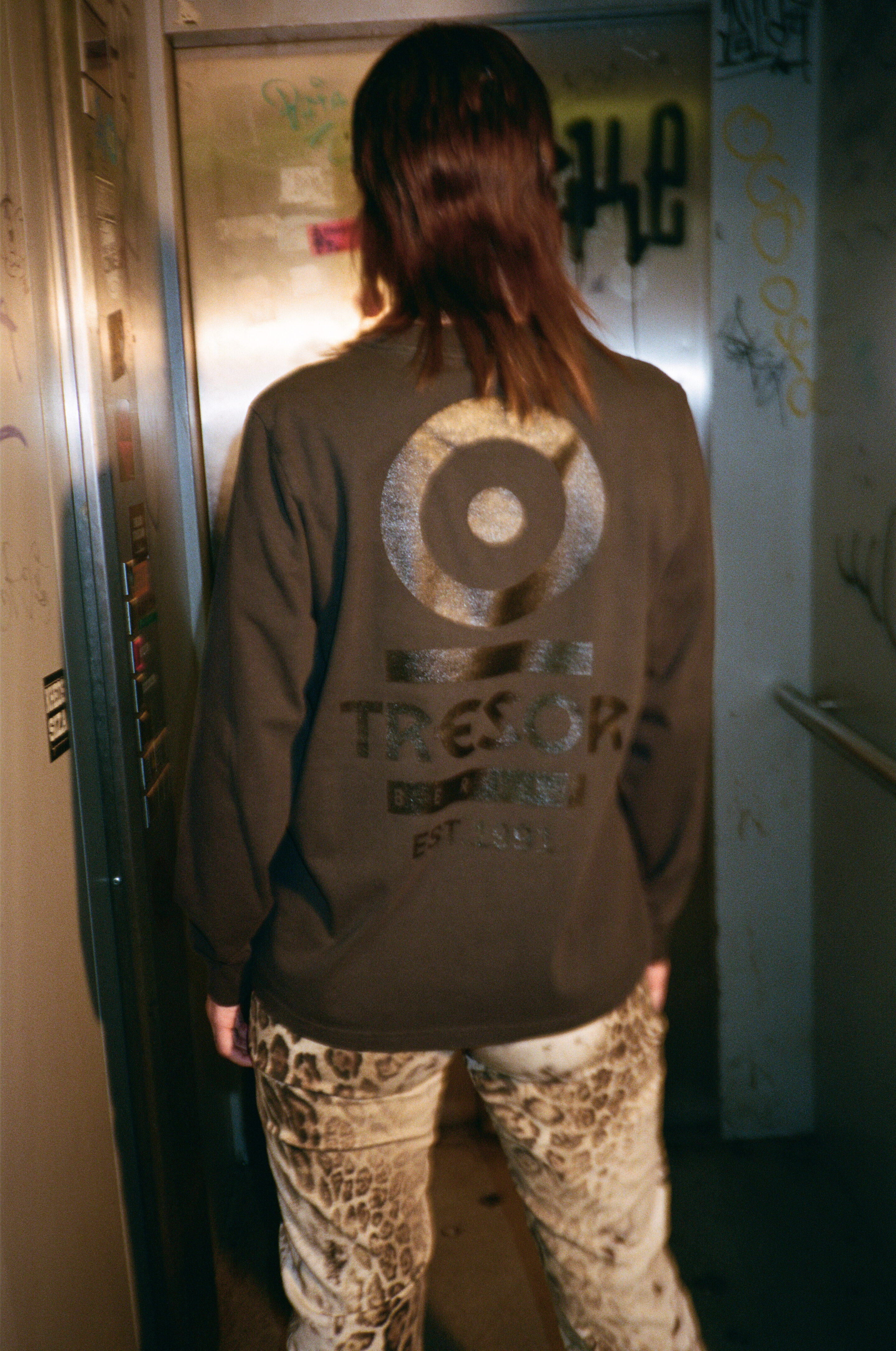 Tresor Classic Female Longsleeve Black/Faded Black | Tresor Berlin