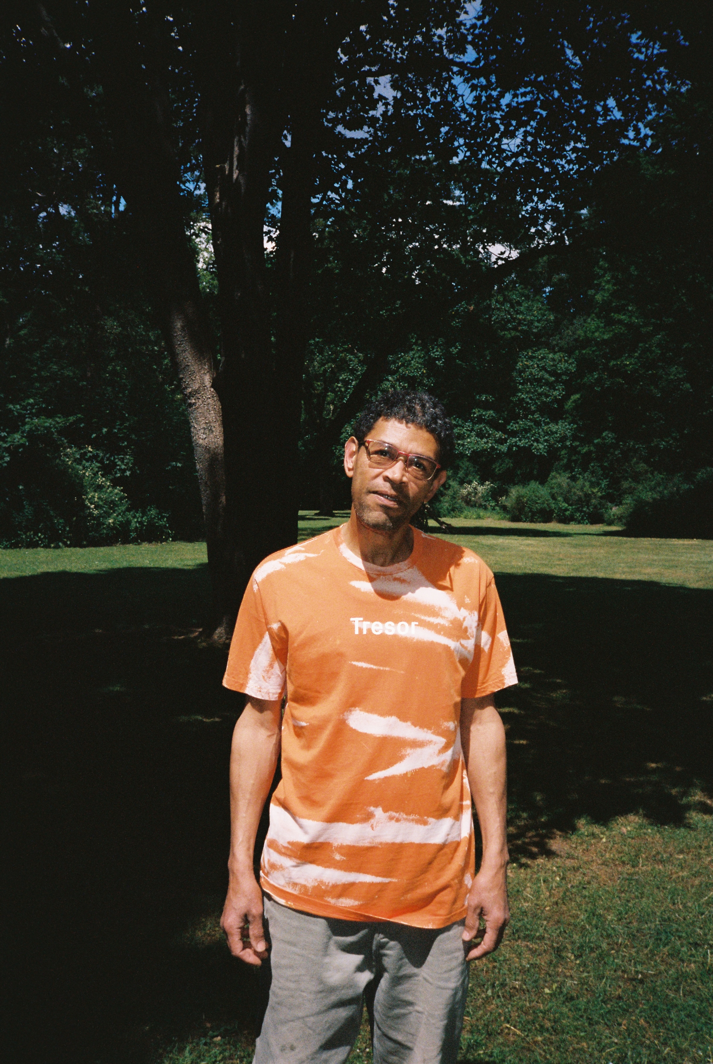 Tresor Classic Shirt - Orange Bleached Shirt | Tresor Berlin